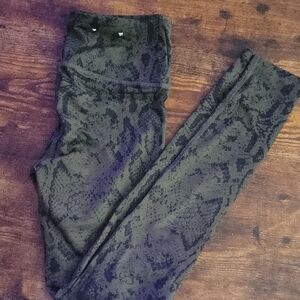 Snake Print Leggings